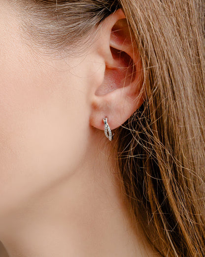 Linea Convertible Diamond & Pearl Earrings