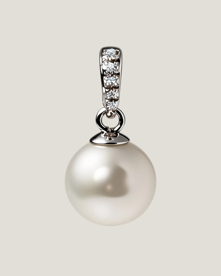 Linea Pearl Diamond Pendant