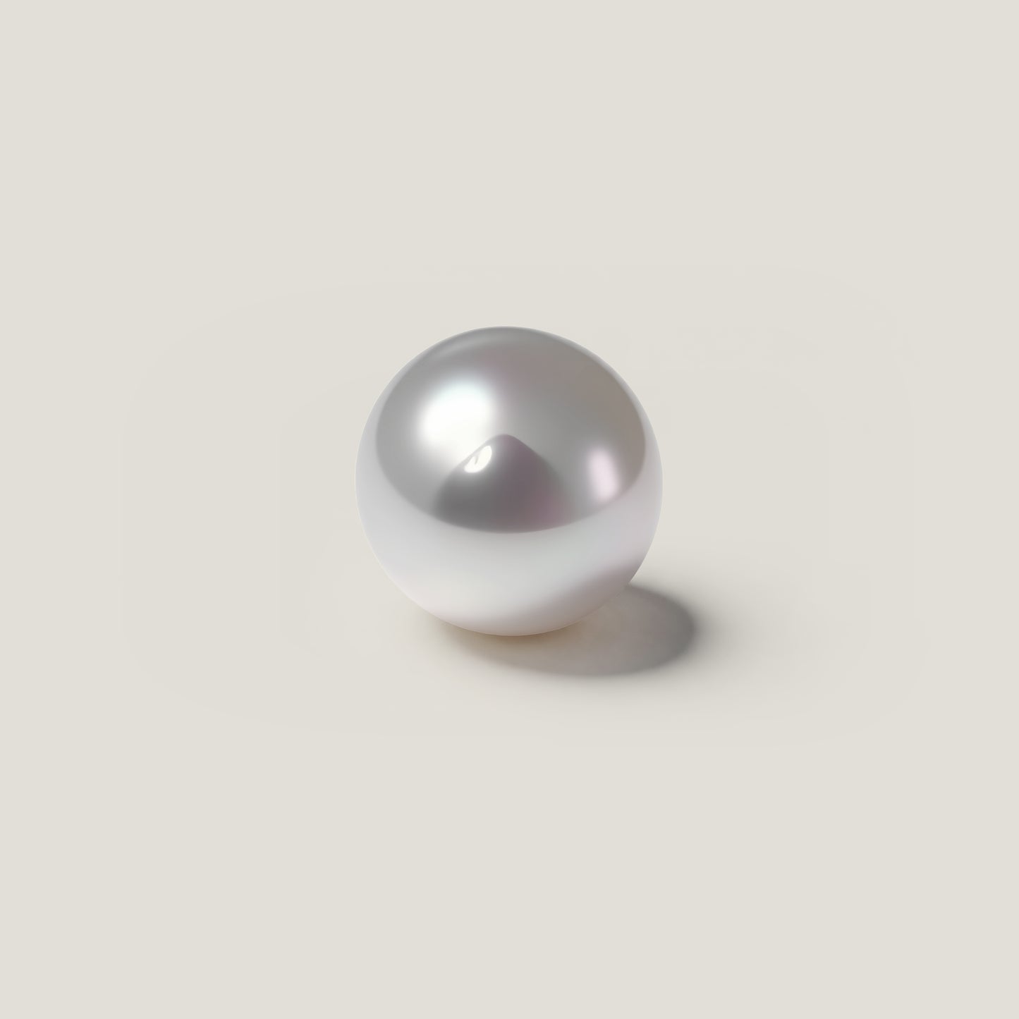 18.4mm White South Sea Pearl