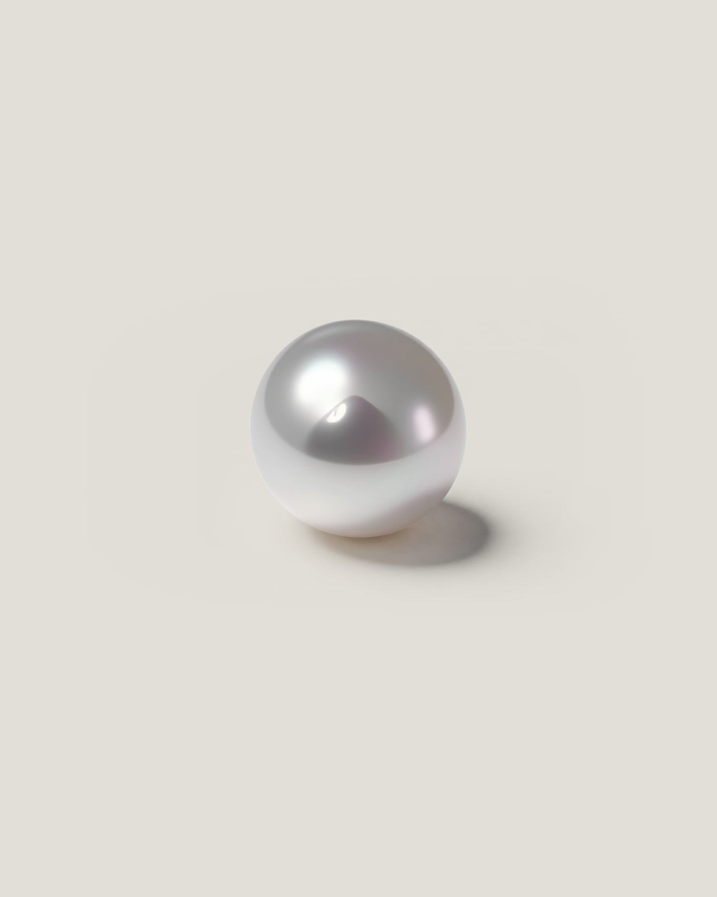 18.4mm White South Sea Pearl