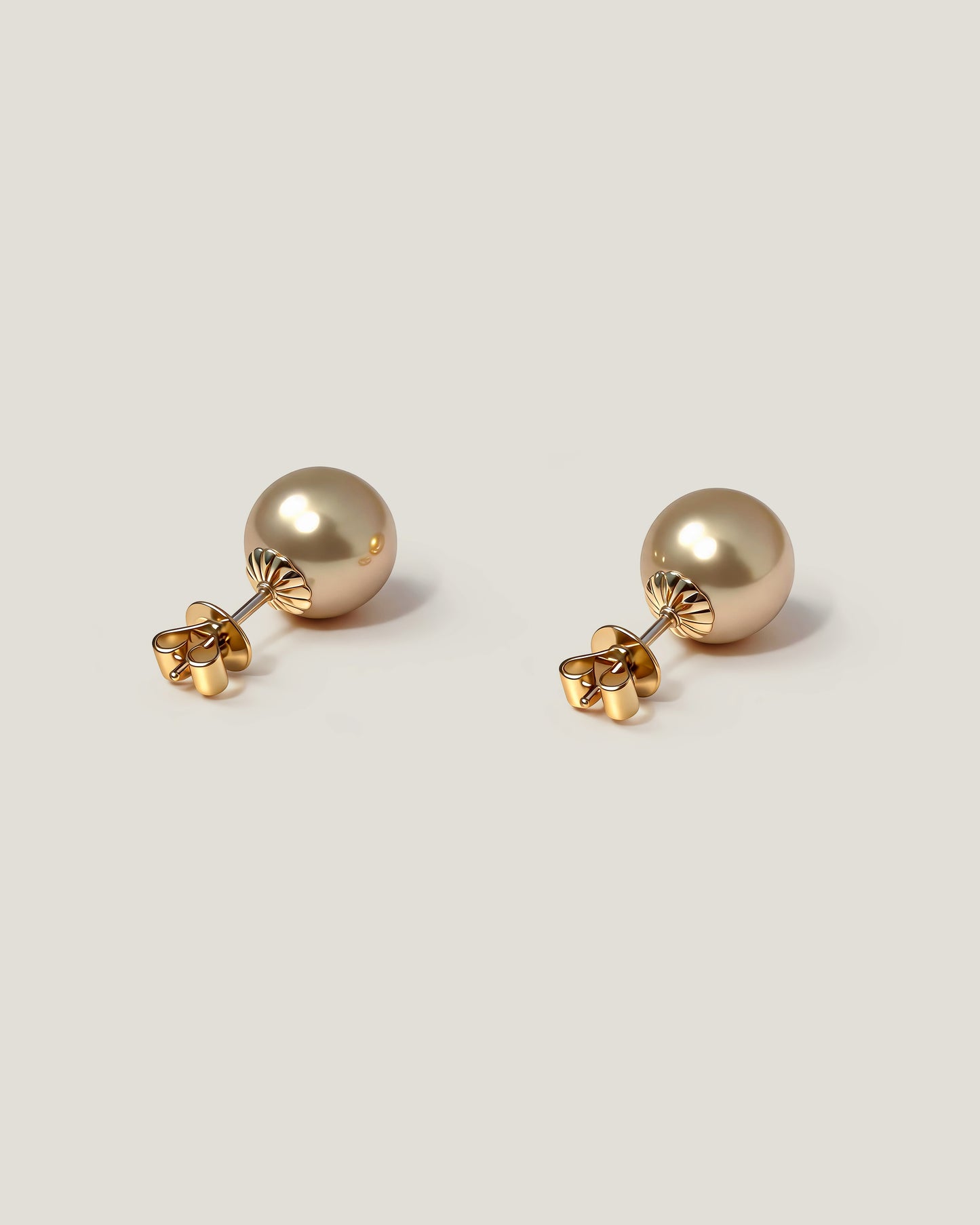 Pendientes Essential de perla del Mar del Sur