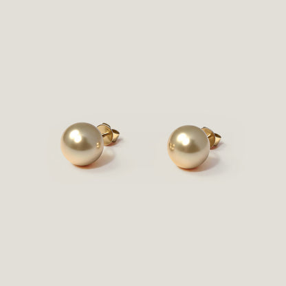 Pendientes Essential de perla del Mar del Sur