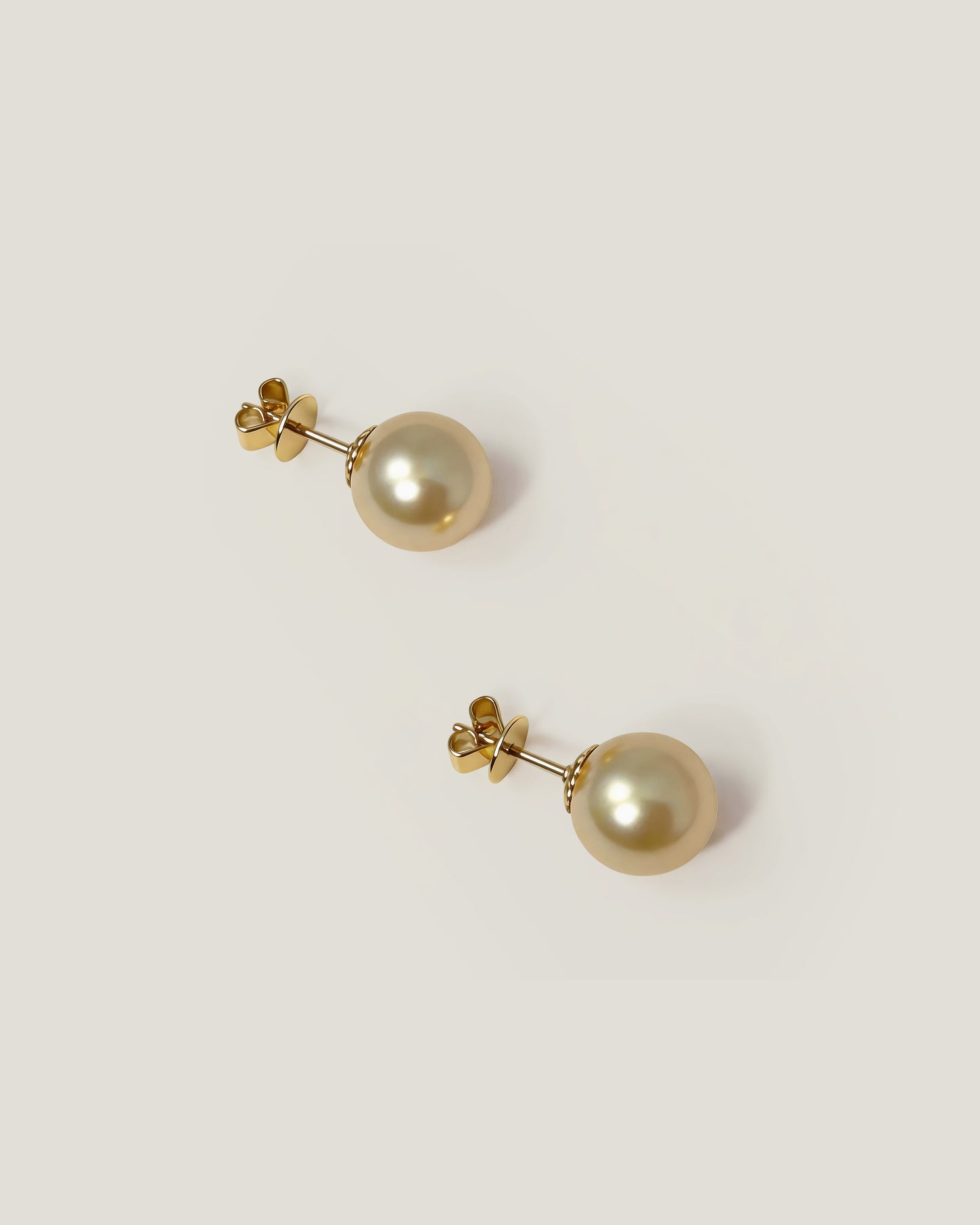 Pendientes Essential de perla del Mar del Sur